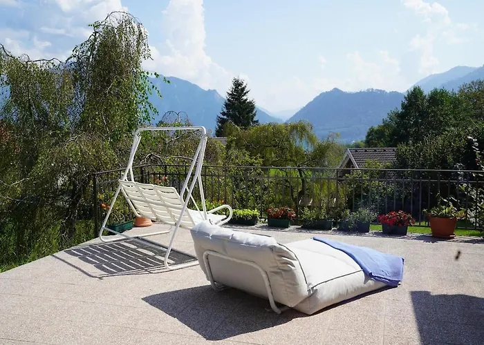 Tatil Evi Mit Panoramablick & Terrasse Unterach am Attersee